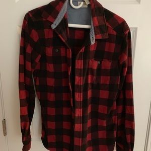 LL Bean red flannel size S